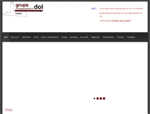 Tablet Screenshot of dol-lleida.org